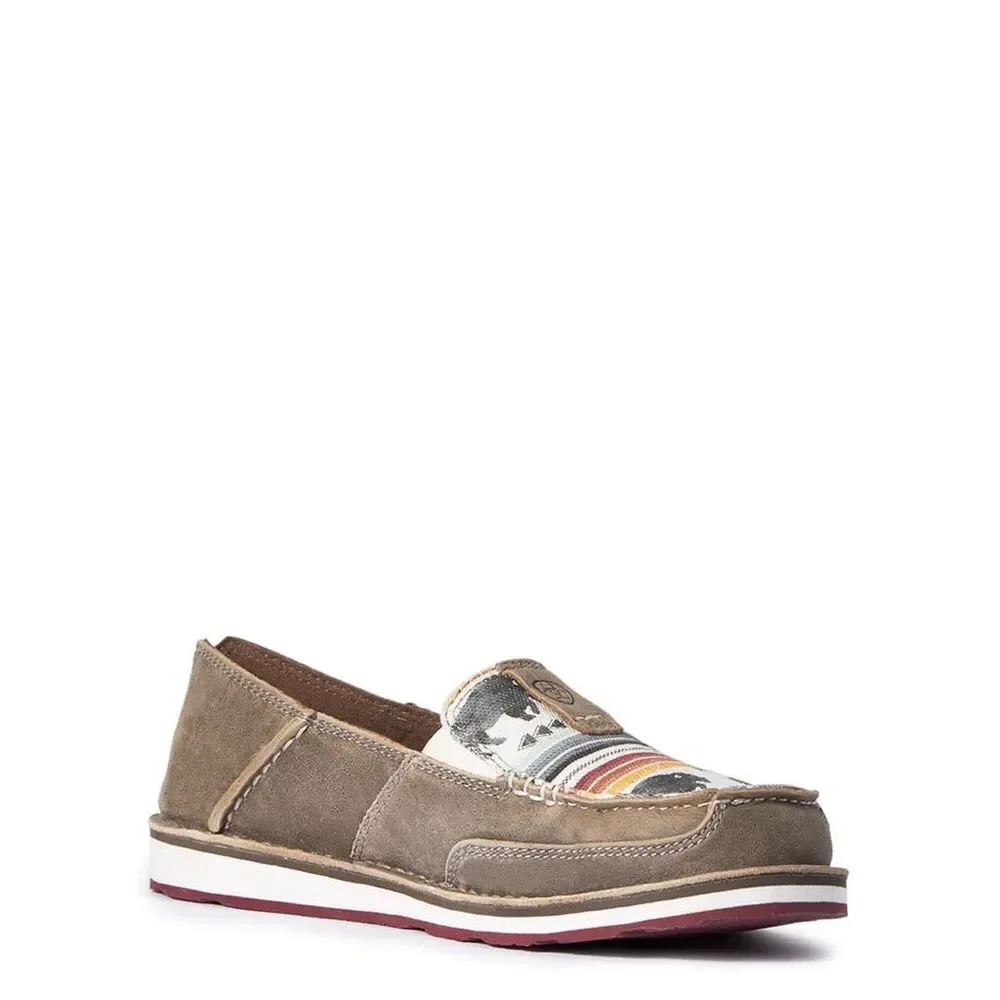 Ariat Women's Buffalo Print Cruiser slip on shoes size 6 NEW